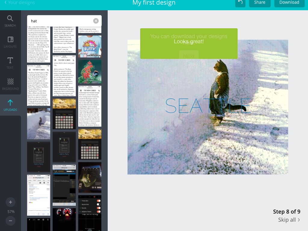 Canva Graphic Design And Photo Editing App Review Ipad Paste